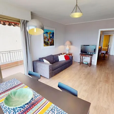 Apartament Grande Palmeraie - Giotto - Beau Et Spacieux 2p Traversant Face Mer Avec Terrasse Mae-8471 Mentona